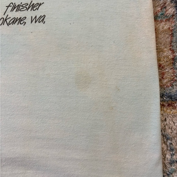 Vintage 80s Nike Bloomsday Race T-shirt Large - Picture 7 of 9